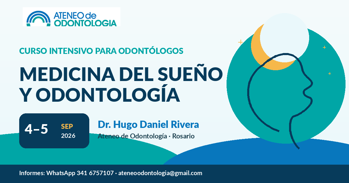 Curso intensivo Medicina del Sueño y Odontología, 4 y 5 de septiembre de 2026